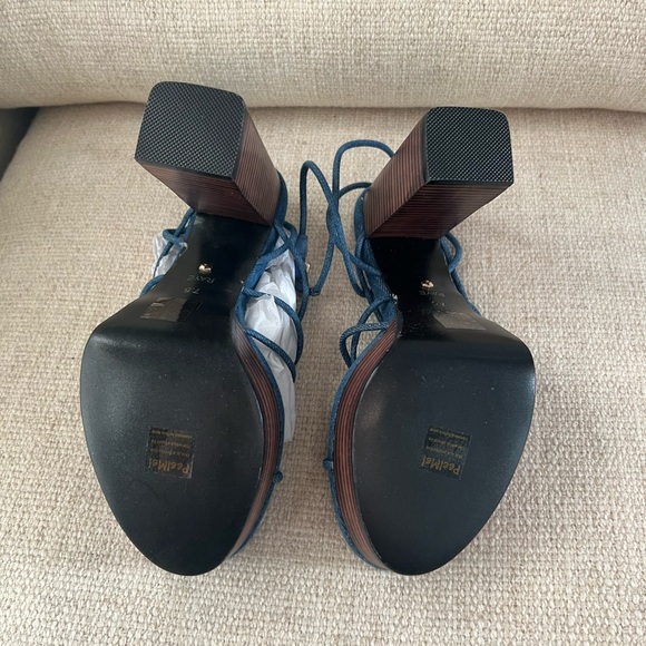 RAYE Dionne Platform in Indigo Blue - Picture 5 of 5